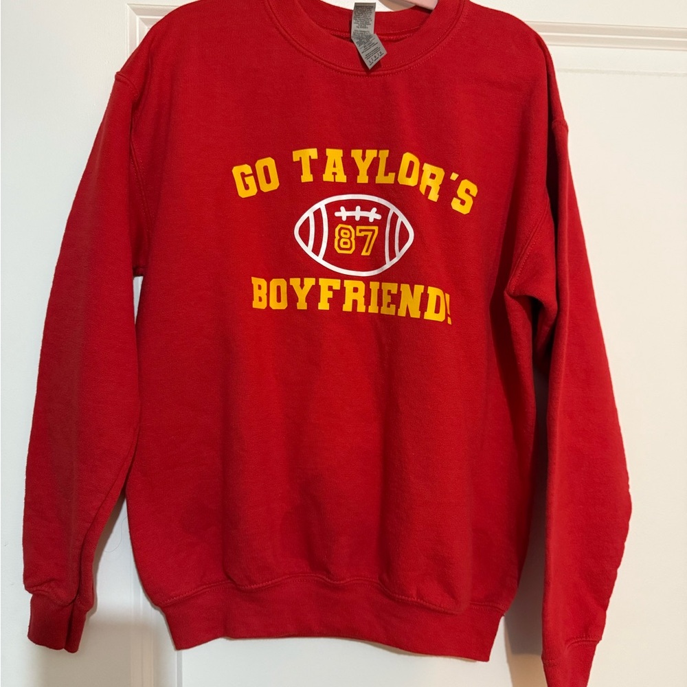 Red Graphic kids Sweater